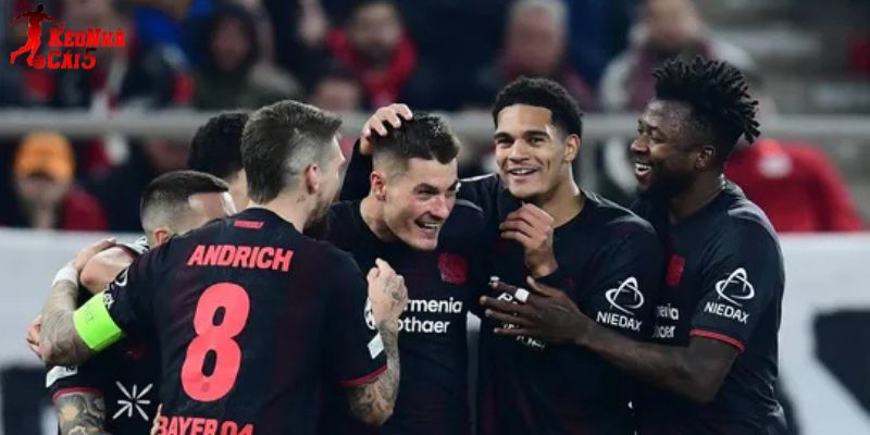 Bayer Leverkusen vs Olympiakos diễn ra căng thẳng